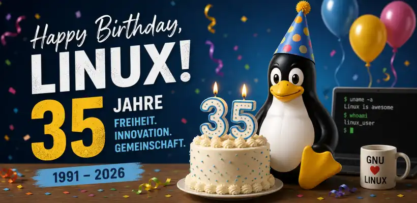 Linux wird 35